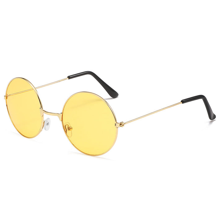 Retro Round Lens Sunglasses Bowlift
