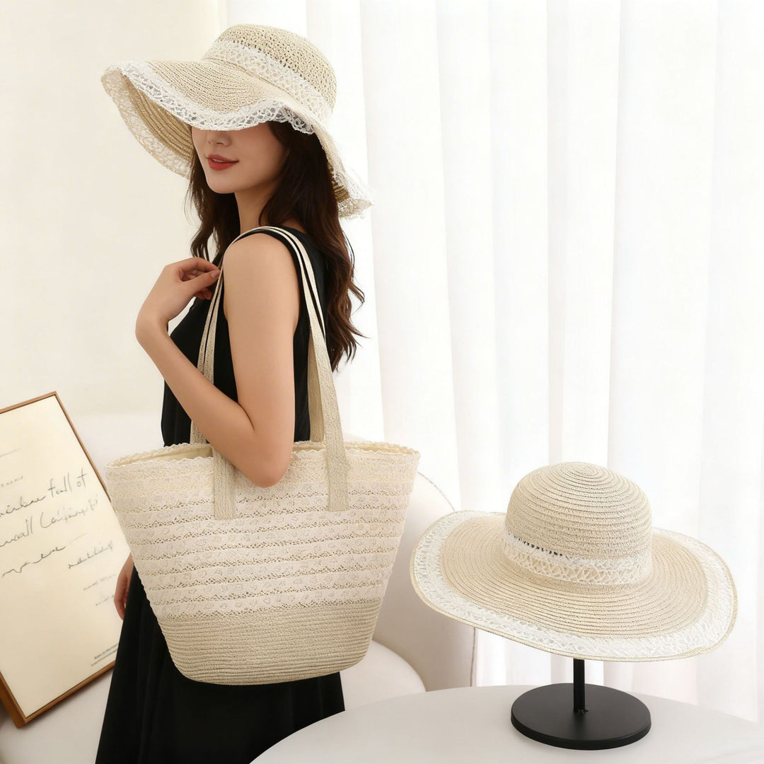 Beach bag and sun hat Bowlift