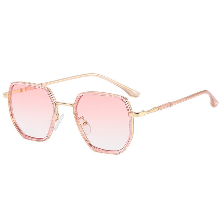 Women geometric sunglasses with elegant lens design Bowlift