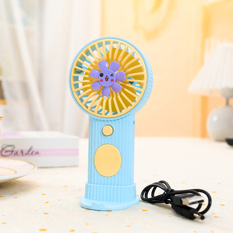 Ladies Portable Handheld Fan Bowlift