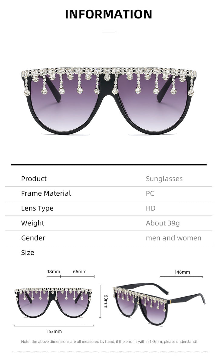 Women's Decorative Glamour Sunglasses Bowlift