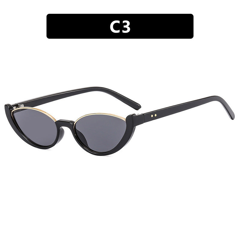 Ladies fashionable cat-eye sunglasses Bowlift