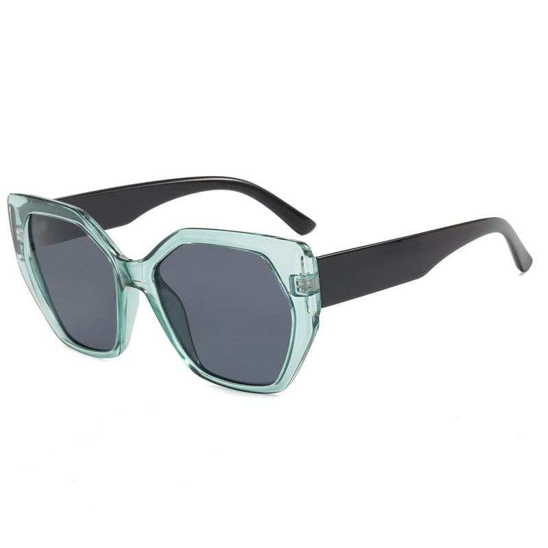 Women oversized geometric sunglasses Bowlift