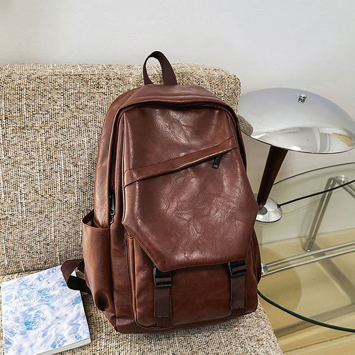 Urban Leather Backpack Bowlift