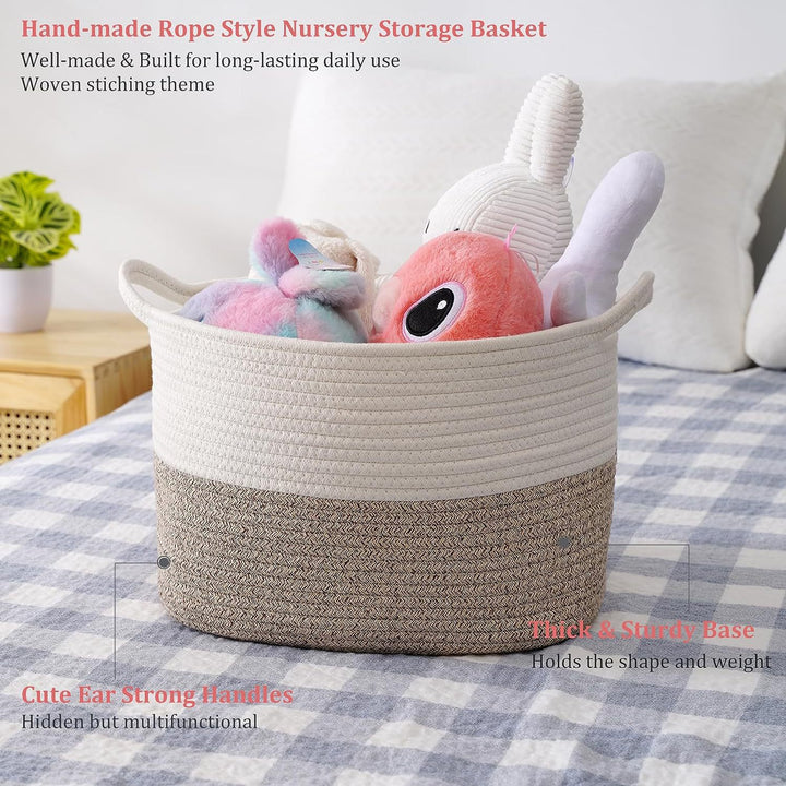 Women's Modern Storage Basket with Woven Design Bowlift