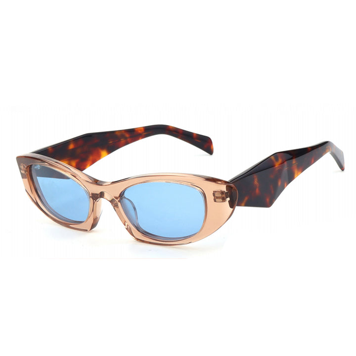 Ladies Cat-Eye Sunglasses in modern retro design with stylish plastic frame Bowlift