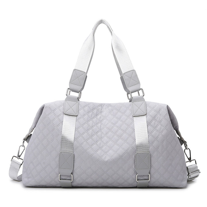 Quilted Travel Duffel Bag