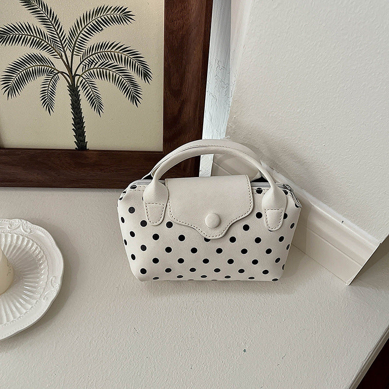 WoStylish Polka Dot Handheld Bag Bowlift