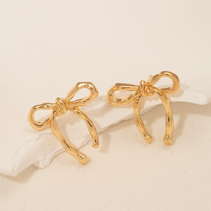 BowLift | Dainty Bow Knot Stud Earrings