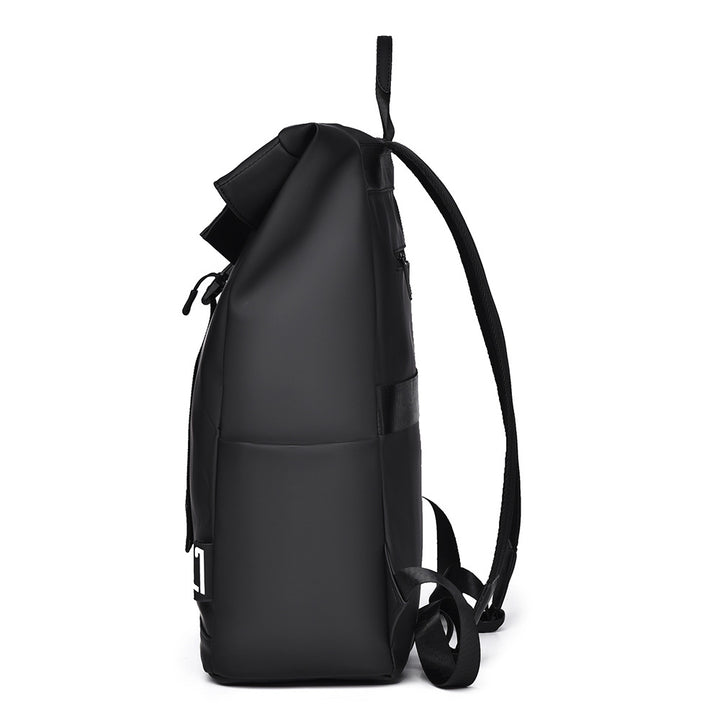 Modern Waterproof Roll-Top Backpack Bowlift