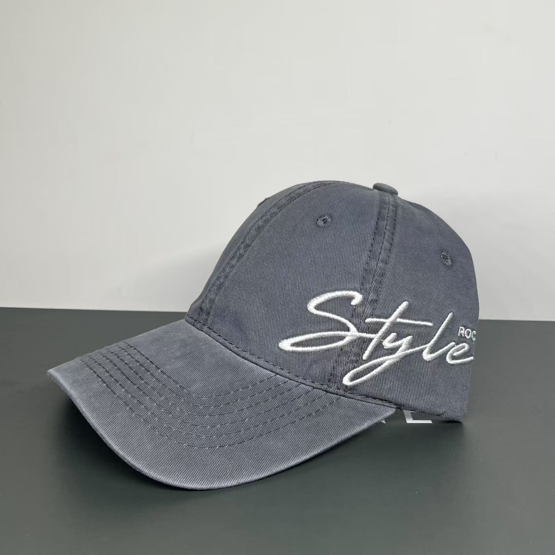 Unisex Signature Script Baseball Cap Bowlift