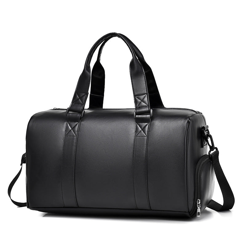 Stylish Leather Gym Bag Bowlift