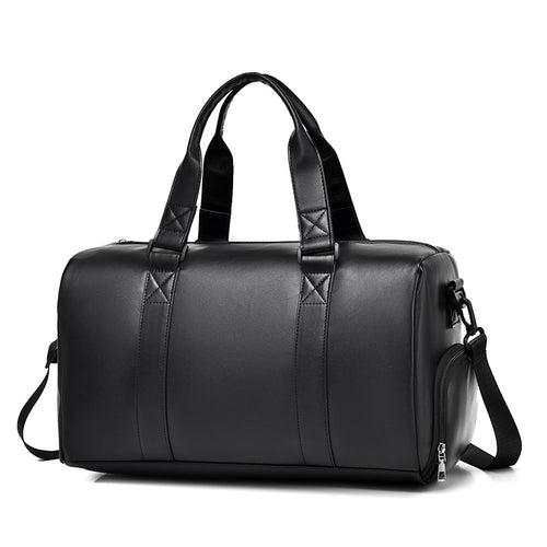 Stylish Leather Gym Bag Bowlift