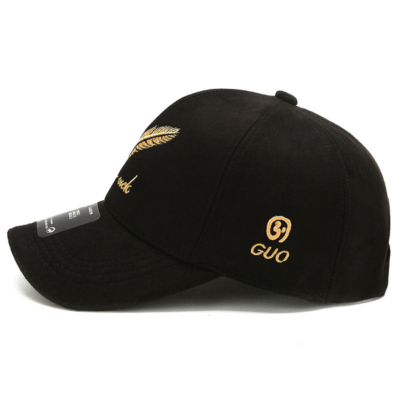 Men's Elegant Embroidered Baseball Cap Bowlift