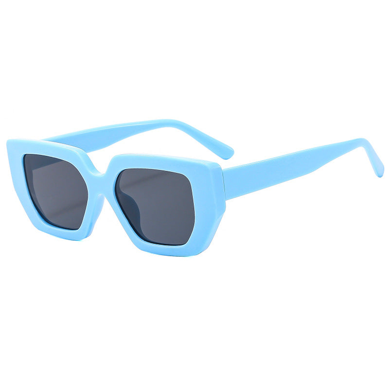 Women modern geometric sunglasses with striking frame Bowlift
