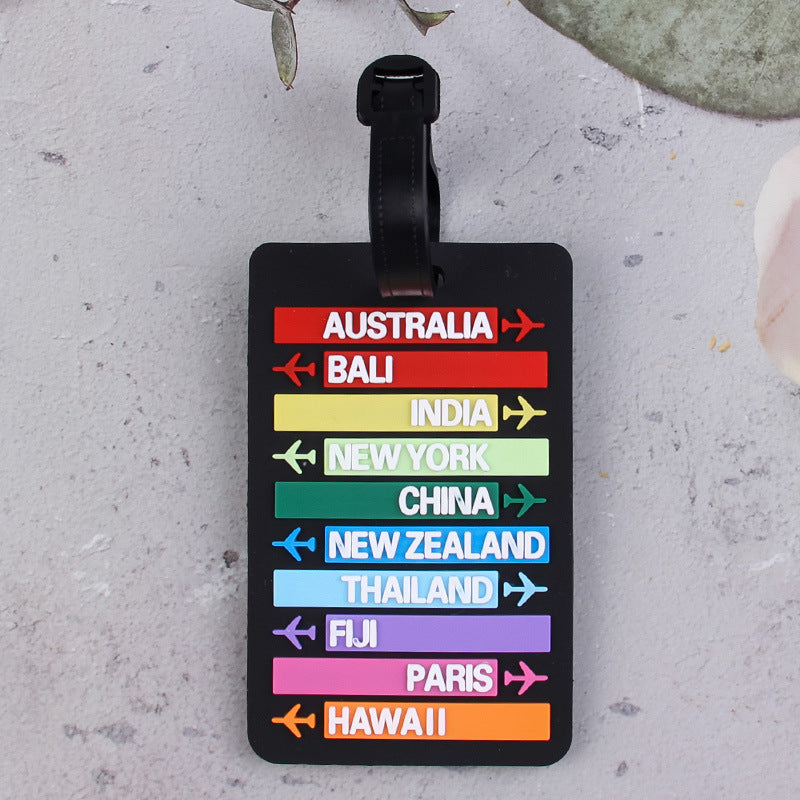 Creative Travel Luggage Tag Bowlift