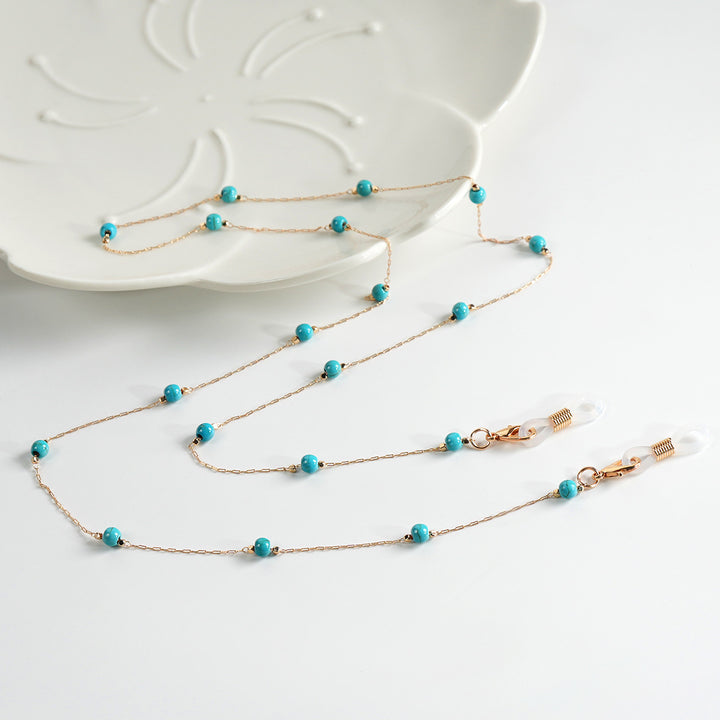 Beaded Glasses Chain Bowlift