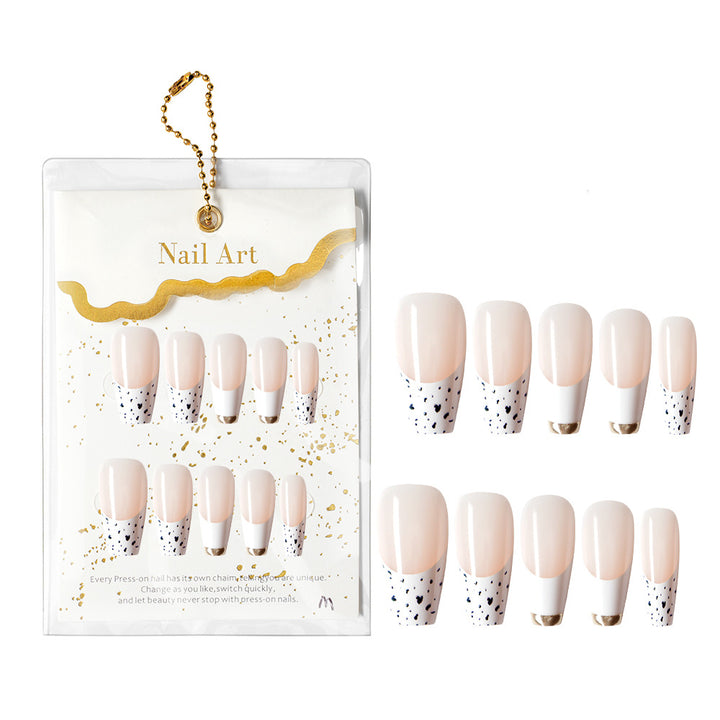 French Tip Decorative Nail Set Bowlift
