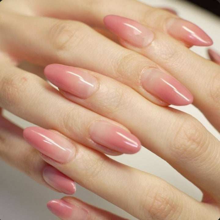 Premium Glossy Ombre Stiletto Press-On Nail Tips Bowlift