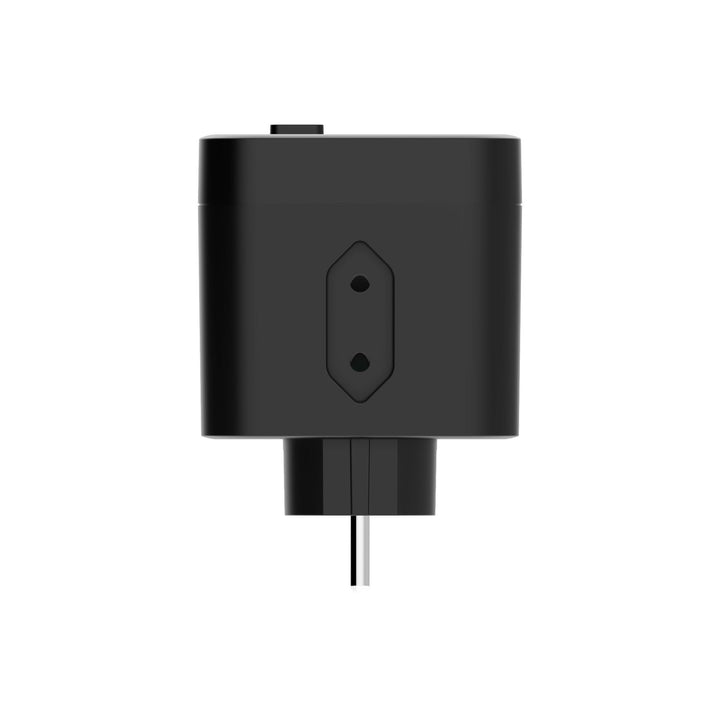 Compact Universal Travel Power Adapter with Triple USB Ports Bowlift