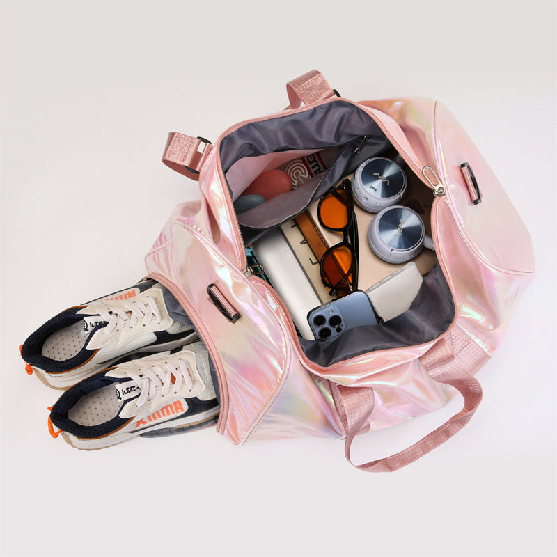 Iridescent Travel Duffle Bag