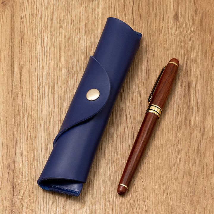 Leather Pencil Roll Case Bowlift