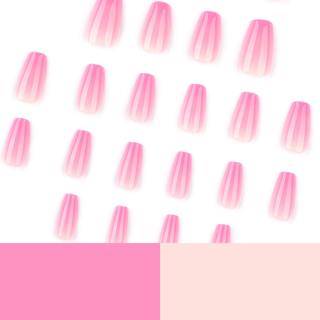 Artful Gel Nails with Delicate Ombre Effect Bowlift