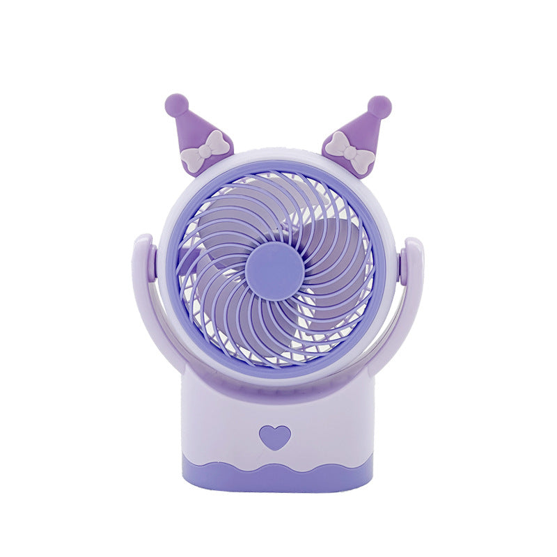 Unisex Portable Mini Hand Fan in Cute Animal Design Bowlift 1782131749