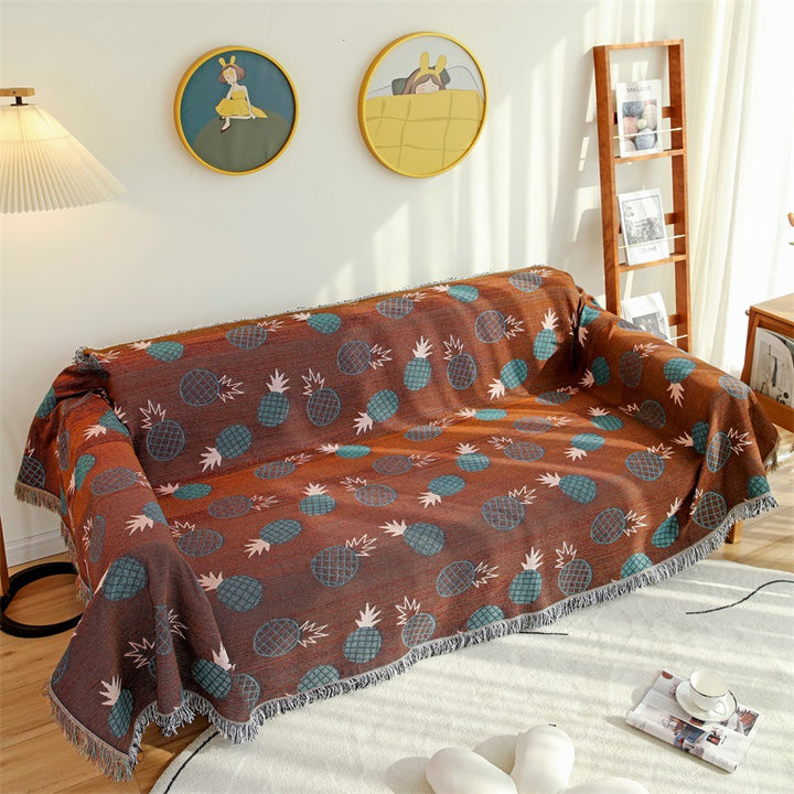 Pineapple Patterned Sofa Cover