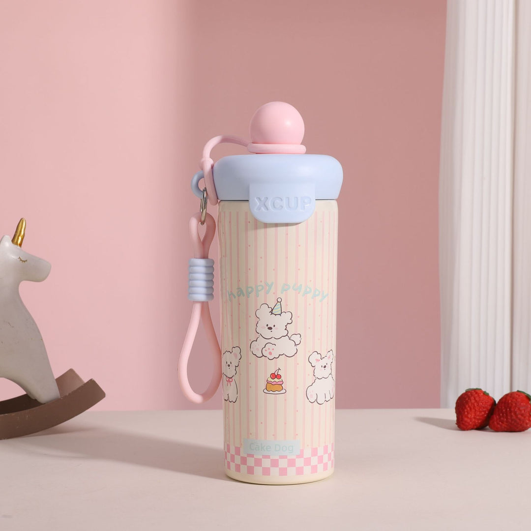 Women cute water bottle with animal design Bowlift