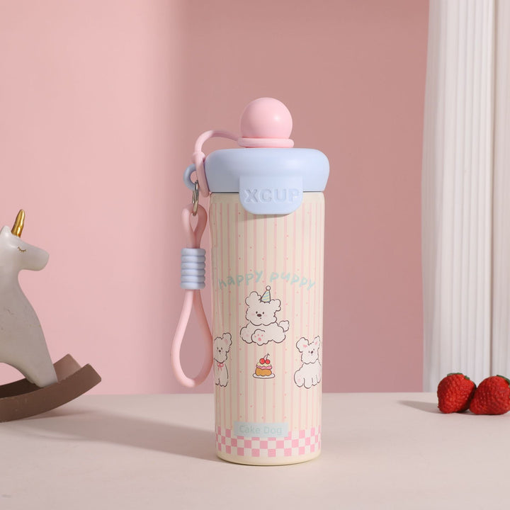 Women cute water bottle with animal design Bowlift