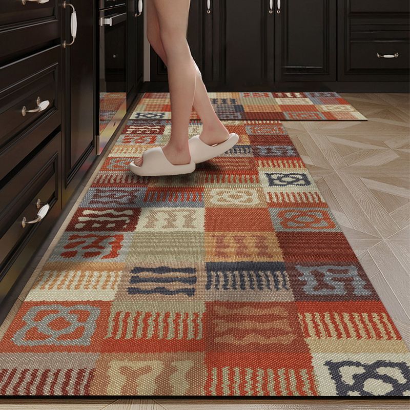 Geometric Print Kitchen Runner