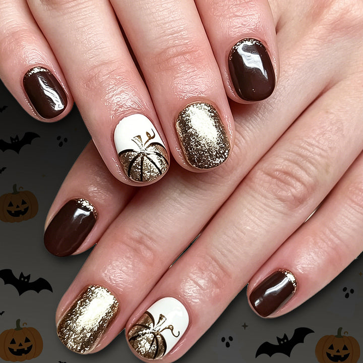 Halloween-Themed Gel Nail Art Set Bowlift