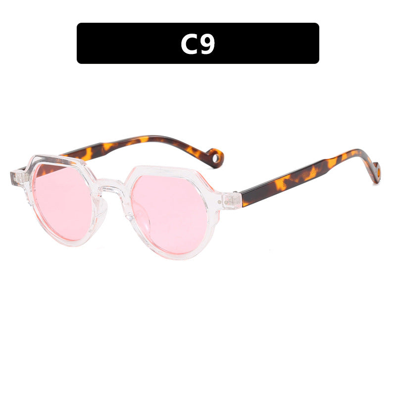 Women's geometric sunglasses with protective UV filter and sturdy frame Bowlift