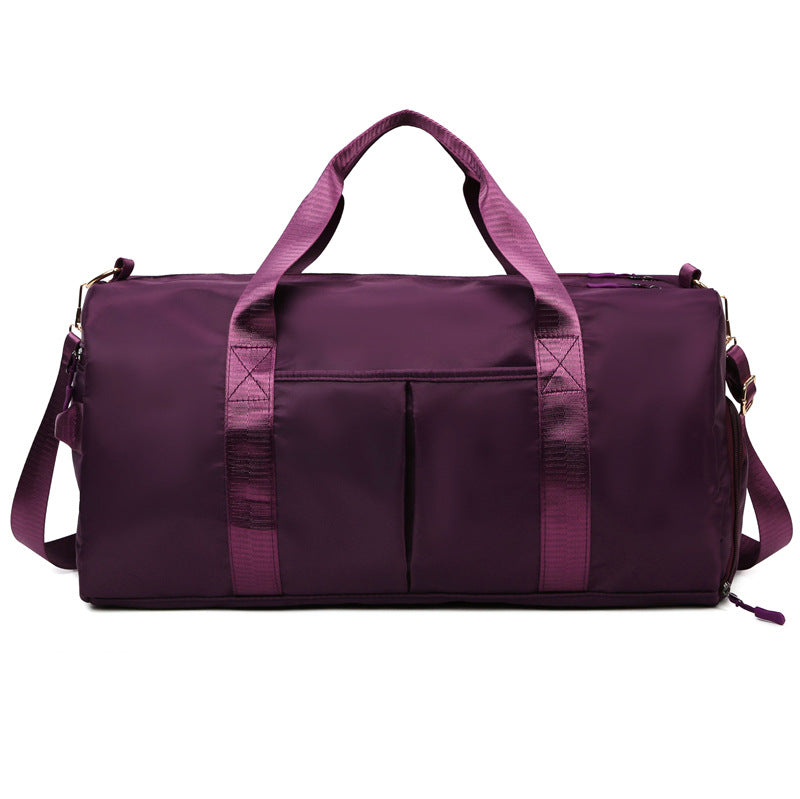 Athletic travel bag with practical storage system Bowlift