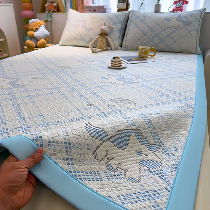 Playful Rainbow Mattress Protector