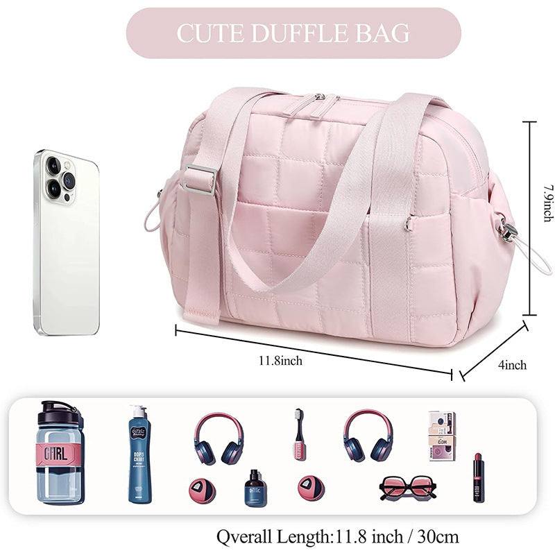 Multifunctional leisure bag with removable pouch Bowlift
