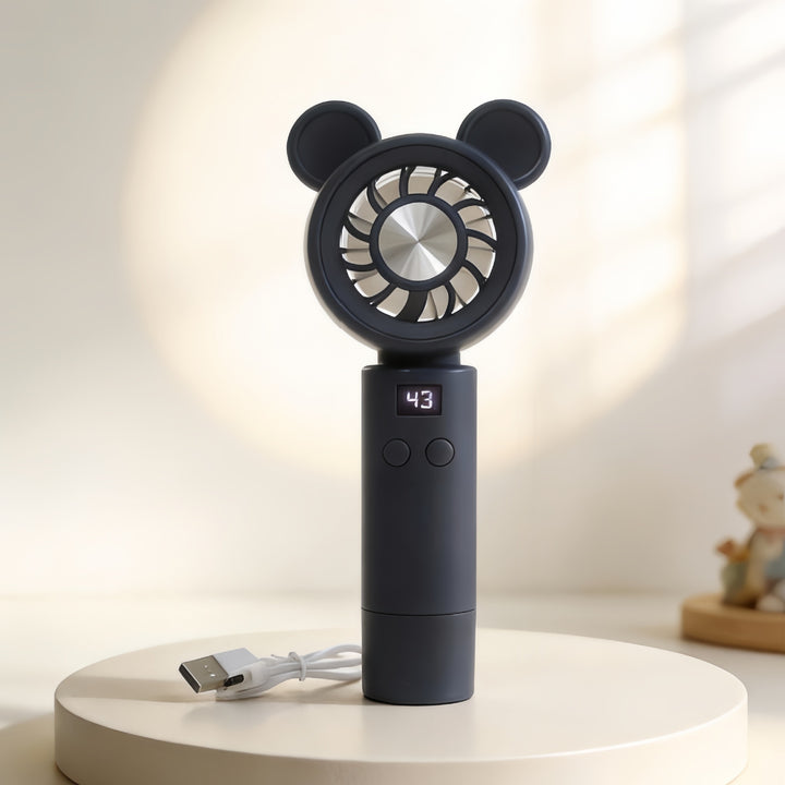 Women's Portable Hand Fan with Innovative Design Bowlift