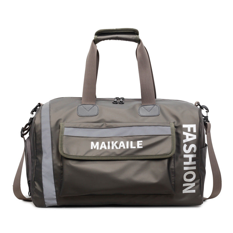 Sporty Duffel Bag With Comprehensive Organization Options Bowlift