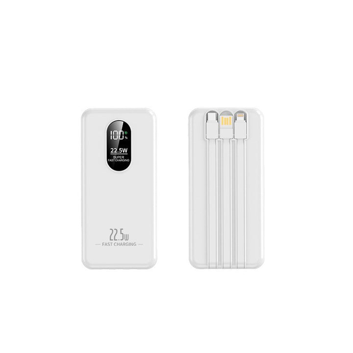 Powerbank with innovative charging display and compact design Bowlift