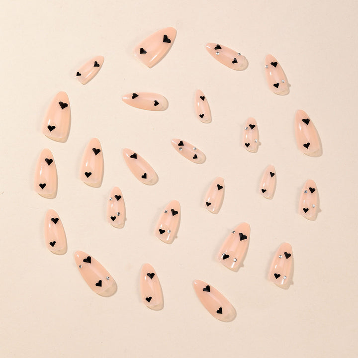 Heart-Inspired Nail Art Bowlift