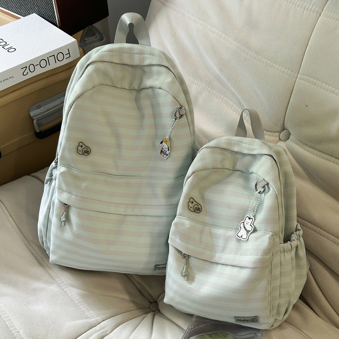 Playful Striped Casual Backpack