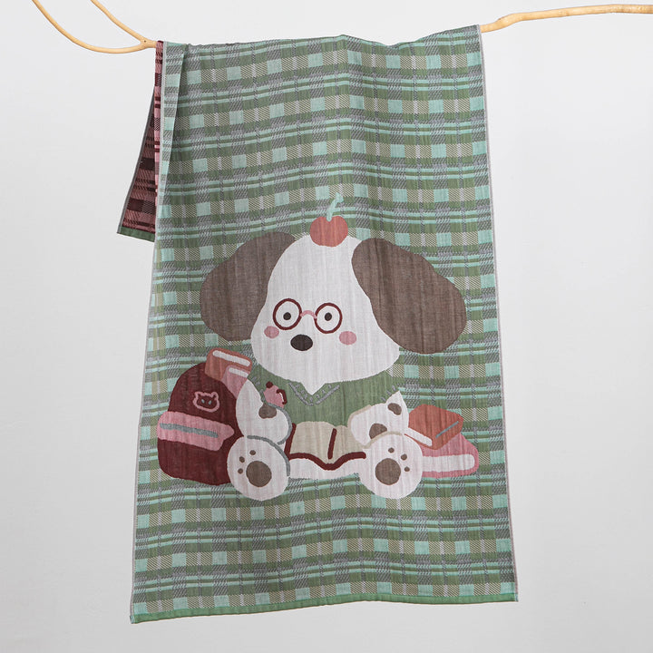 Women's cuddly cloth with processed bear motif Bowlift