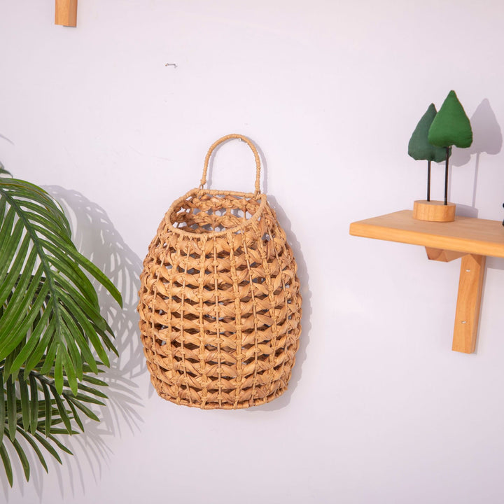 Decorative Handwoven Wall Basket Bowlift