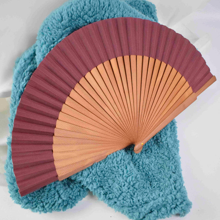 Ladies elegant hand fan made of eco-friendly paper Bowlift