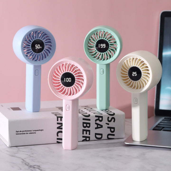 Portable Rechargeable Handheld Fan Bowlift
