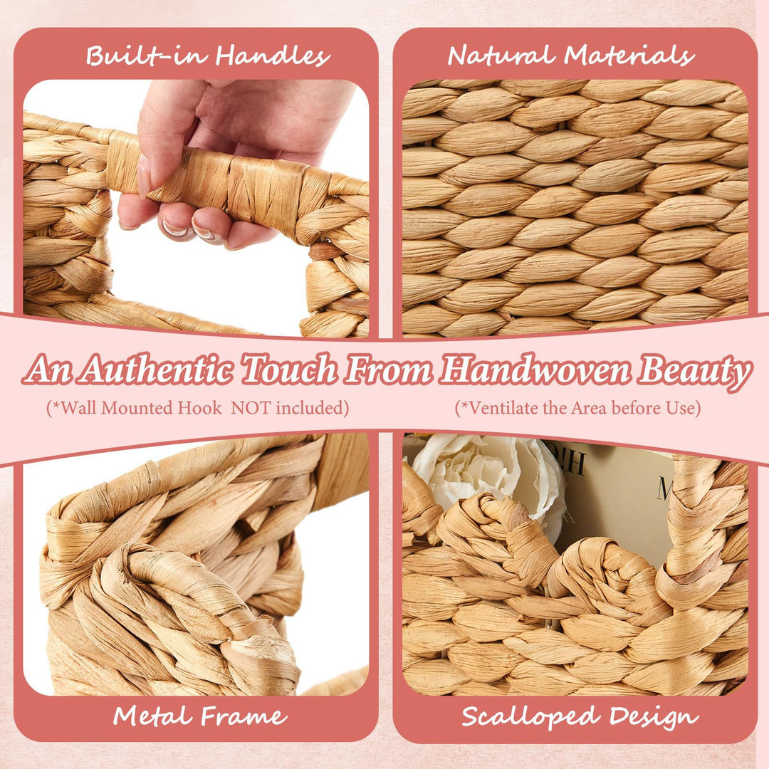 Handwoven storage basket Bowlift