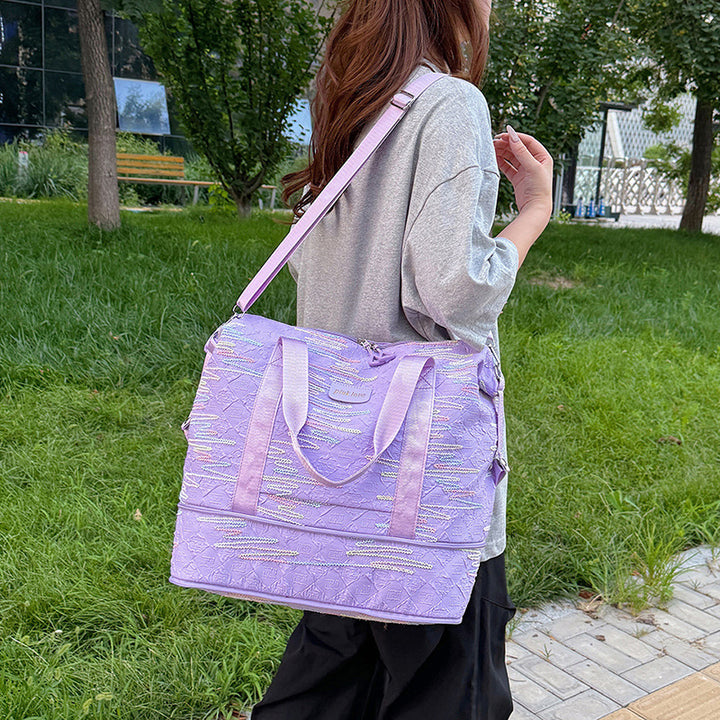 Spacious Multi-Purpose Travel Duffle Bag Bowlift