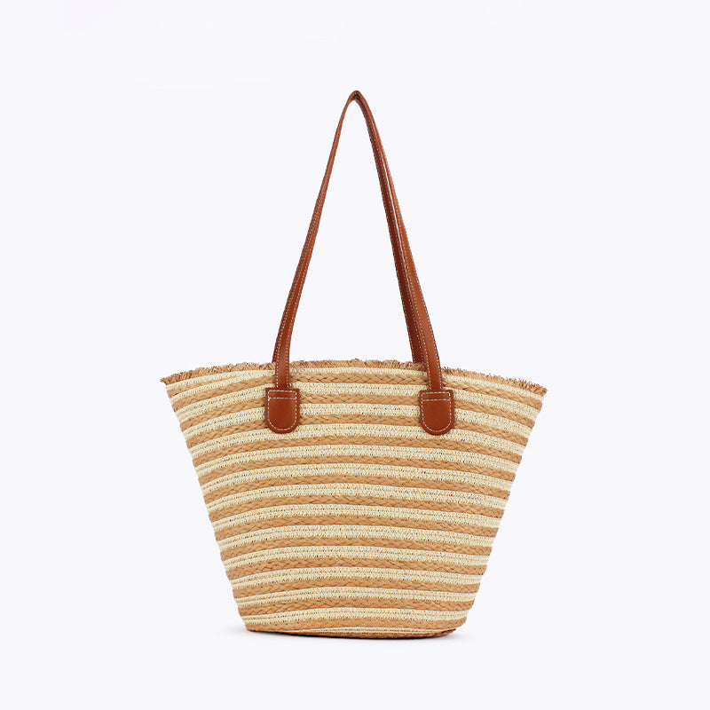 Beach bag with unique woven design Bowlift