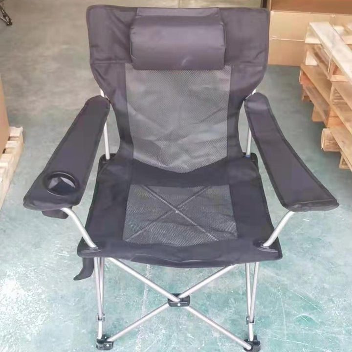 Ladies folding lounge chair with adjustable headrest Bowlift